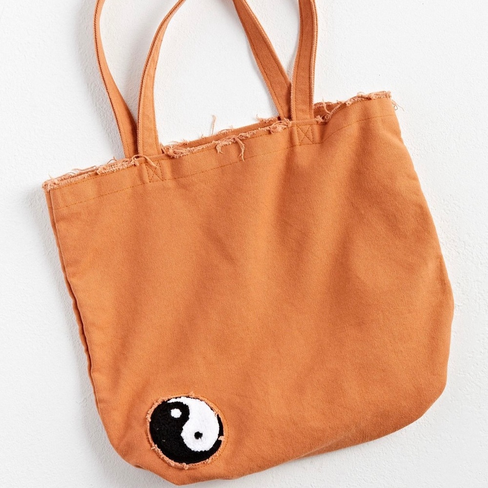 NWT Urban Outfitters Distressed Yin Yang Tote